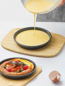 Bandeja para pizza de 7/9 pulgadas, bandeja para hornear para uso doméstico, plato para hornear en el horno para pizza, pastel y talla grande - Ver 4