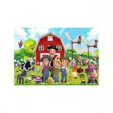 La Granja De Zen N Theme Party Backdrop The Zenon Farm Party Home Decor Poster Photography Background - 彩色 - 查看 2