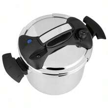 Pentola a pressione in acciaio inossidabile 18/8 per induzione, 24 cm, 10 L - Visualizzare 9