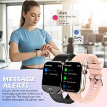 Smart Watches For Women Men With Earbuds 2.02" Big Screen Outdoor Smartwatch Fitness Tracker With Sleep Monitor 300mAh Big Battery Waterproof Smartwatch Answer/Make Calls For Phone Android - 查看 7