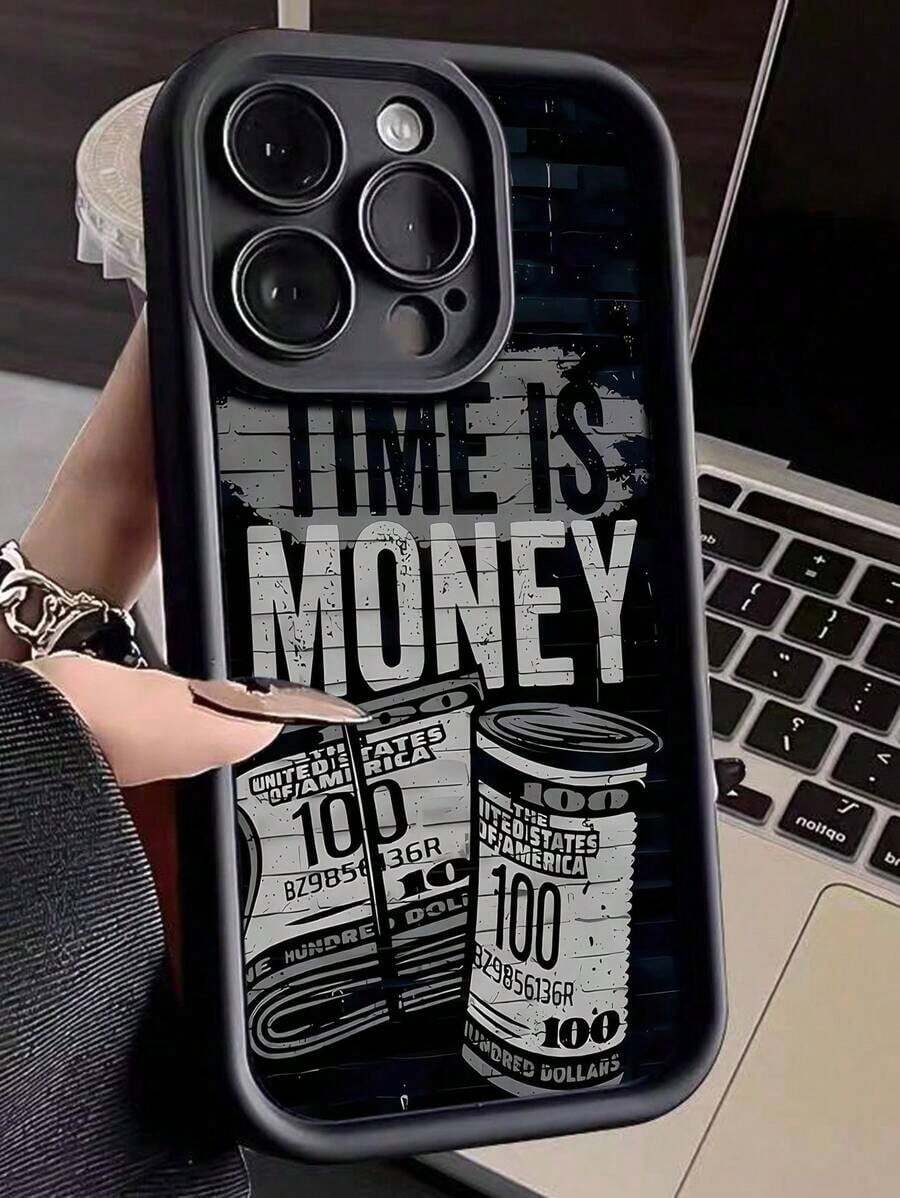 [24h Shipping From DE/FR/ES]Apple 17 16 15 Promax  21 22 23 24 25 26 Ultra Galaxy  13 14 15 Pro UltraApple Slogan Phone Case Compatible With  15 Pro Max, New  14, Stylish  13 Pro, 12, 11, 8 Plus, X, XS, XS Max - Unisex Design Waterproof Shockproof Scratchproof - 1pcs - View 1