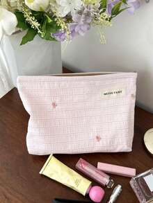 MEYOU FAIRY AGG, Small And Fresh Sized Makeup Bag For Women, Inner Bag, Portable Travel Wash Bag, Hand-Held Bag, Versatile Skincare Storage Bag, Women's Sanitary Napkin Storage Bag, Gift For Mom To Girlfriend, Student Pencil Case - Multicolor - View 10