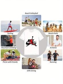 T-shirts pour hommes - Blanc - Voir 2