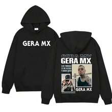 2026 New Women's Sweatshirt Rapper Gera Mx Music Lover Pullovers Mens Men Casual Y2K Hoodie Gothic Clothing Spring Autumn Long2026 Cozy Winter Essential & Casual Chic - Black - View 1