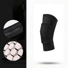 1 cái/1 đôi ống bảo vệ bắp chân thể thao mùa hè, thiết kế chống va chạm dạng tổ ong, bảo vệ ống chân bóng đá. - Nhiều màu - Xem 8