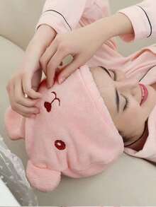 2pcs/4pcs Set, Ultra-Soft Microfiber Hair Towel - Quick Dry, Super Absorbent Wrap For Women & Girls, Gentle On Frizzy Or Damaged Hair, Solid Color Bathroom Accessory - Pink - View 3