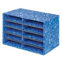 Bankers Box Classroom Collection Clasificadores de correo de 10 compartimentos 49 5 x 31 4 cm azul 3384201 - Colores Variados - Ver 5