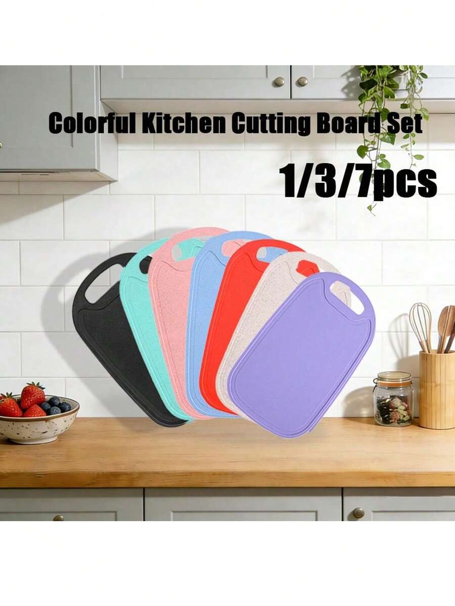 Mini Non-Slip Food Cutting Board - Durable Polypropylene Cutting Board, Suitable For Meat, Fruit, Vegetables | Compact Kitchen Essential With Multiple Compartments, Food Cutting Accessory