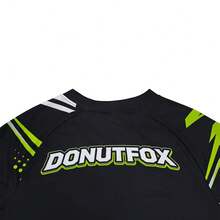 DONUTFOX 2026 Men's Motorcycle Off-Road Long Sleeve Shirt, 3D Animal Eye Pattern Design, Quick-Dry Breathable Riding Top Sports - Green - View 5