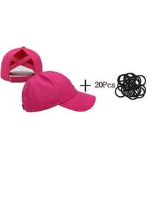 Gorra de Béisbol Viral Slim Face de Color Sólido, Estilo Urbano, Casual, Protección Solar, Gorra Hip Hop Unisex - Multicolor 2 - Ver 9