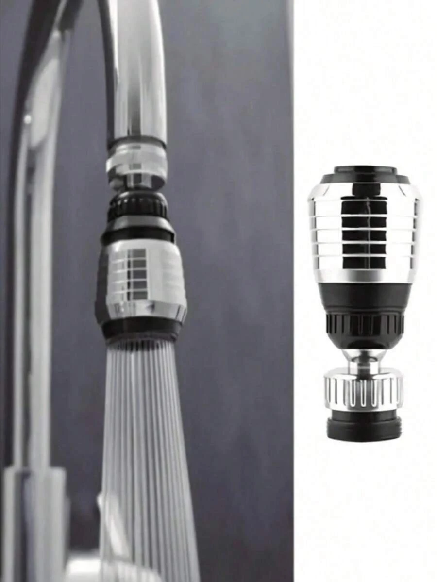 1PC Universal Rotating Faucet Head 360° Free Rotation Effectively Stops Messy Water Splashes And Achieves Water Saving Effect. Equipped With Bubbler To Deliver Soft Steady Water Flow, Bringing Comfortable Water Using Experience. Tool-Free Installation, Simple And Convenient To Mount. Made Of Sturdy Material For Long Service Life, Practical Daily Essential For Kitchen Washing And Cleaning Work.