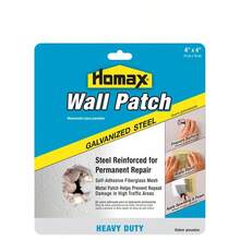 Homax 41072055048 Galvanized Steel Wall Patch, 4x4, Heavy Duty Patch - Heavy Duty Steel + 4x4 In. - View 1
