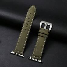 复古哑光PU皮革女士表带，尺寸38/40/41/42/44/45/46/49mm，兼容 11/10/9/8/7/6/5/4/3/2/1/SE/Ultra/3/2/1。 - 常規款 - 查看 15