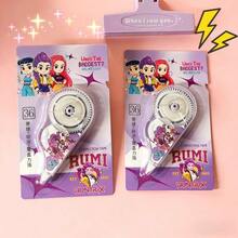 Hasbro 8片/套 K-POP 女巫组合新款修正带，可爱卡通文具，课堂奖励小礼物 - 彩色 - 查看 4
