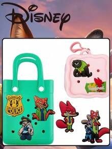Disney Bộ 25 khóa cài giày Nicky Fox chính hãng - Phụ kiện DIY độc đáo cho giày dép, túi xách, phụ kiện tóc, ốp điện thoại - Đồ trang trí giày dễ thương, quà tặng hoàn hảo cho các bữa tiệc và sinh nhật, quà tặng dành cho người sưu tầm chất liệu PVC bền chắc. - Nick và Judy - Xem 2