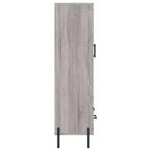 vidaXL Highboard Grau Sonoma 69,5x31x115 cm Holzwerkstoff - Grau - Übersicht 7