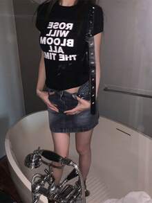 Women Tops - Black - View 5