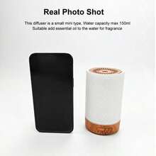150ml Mini Ultrasonic Essential Oil Diffuser, Cold Mist Humidifier, Small Desktop Aromatherapy Diffuser With 7-Color LED Lights, Suitable For Home And Office - Multicolor - View 7