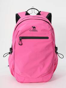 CAMEL CROWN Outdoor Backpack, Lightweight Casual Backpack Suitable For Middle School, High School, College Students, Outdoor Sports, Hiking, Trekking - Crimson Twilight - View 5