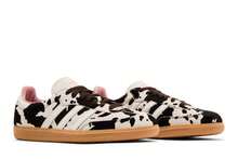 Adidas Womens Samba OG 'Cow Print' (Women's Sizes) Dark Brown//Gum 3 JR1256 Spring New - 棕色 - 查看 8