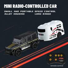 Nuevo coche RC MINI aleación 1/64 coche de Control remoto conveniente para llevar 60 minutos de tiempo de trabajo regalos para niños juguetes electrónicos - C-HB001A - Ver 13