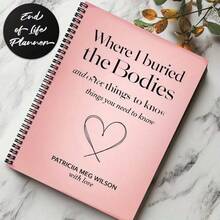 1pc Spiral Notebook For End-Of-Life Planning, "I Have Passed Away" Guidance For Final Arrangements, Synthetic Gemstone When I'm Gone Handbook, Planning Book - C - View 1