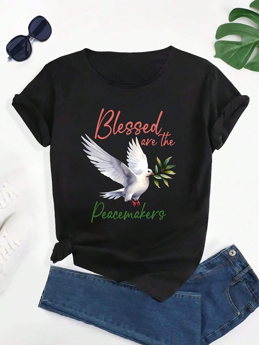 Women T-Shirts - Black - View 1