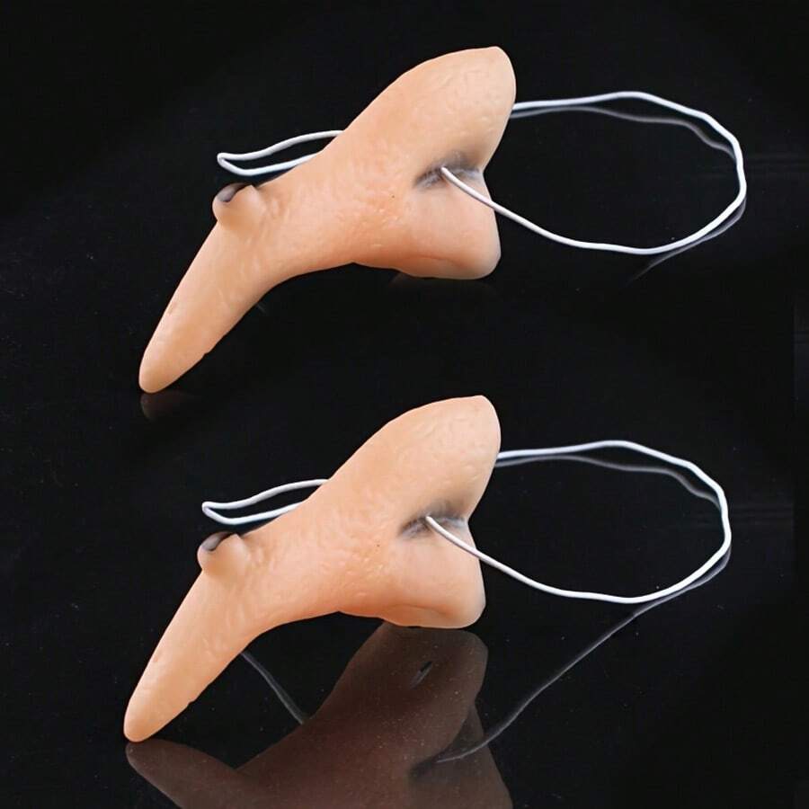Mũi phù thủy thời trang, phụ kiện trang phục - Màu Khỏa thân - Xem 1