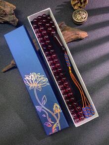 一套51颗10毫米多色水晶念珠/祈祷珠，手工编织流苏，斋月、宰牲节的完美礼物 - 51顆念珠 - 查看 4