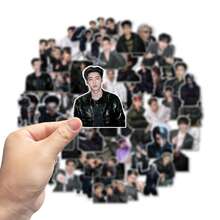 60張 K-POP ENHYPN THE SIN VANISH 第7張迷你專輯黏貼貼紙，高畫質防水 ENHYPN 成員 Jungwon、Heeseung、Jay、Jake、Sunghoon、Sunoo 和 Ni-Ki 照片貼紙，適合裝飾手機殼和剪貼簿 - 彩色 - 查看 8