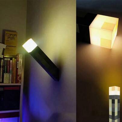 8-Color Pixel Light Keychain | Unique Gamer Style Decorative Accessory, Creates Fashionable And Everyday Ambiance