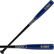 Rawlings - Bate FUNGO de Arce para Entrenamiento Béisbol/Softbol 34 Pulgadas Infield Negro/Royal - INF negro/real - Ver 7
