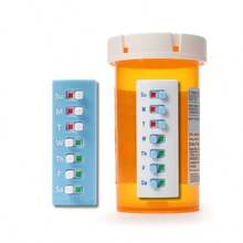 1pc Creative Portable Pill Reminder & Tracker Tool, One Week Medication At A Glance, Smart Dosing Box With Switch Reminder - Multicolor - View 6