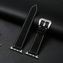 复古哑光PU皮革女士表带，尺寸38/40/41/42/44/45/46/49mm，兼容 11/10/9/8/7/6/5/4/3/2/1/SE/Ultra/3/2/1。 - 常規款 - 查看 21