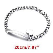 Personalización de nombre graba pulseras de fecha de nacimiento, regalo de cumpleaños personal, pulsera de acero inoxidable - Mamá BR-354S - Ver 28