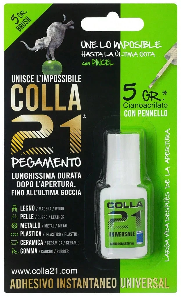 Pegamento Rapido Cianocrilato 5gr Colla21 Cv2105b - B - Ver 1