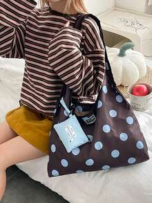 Women Shoulder Bags - Coffee - View 8