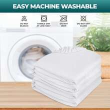 Utopia Bedding Waterproof Jersey Mattress Protector Soft Fitted Sheet Style Mattress Cover - White - View 4