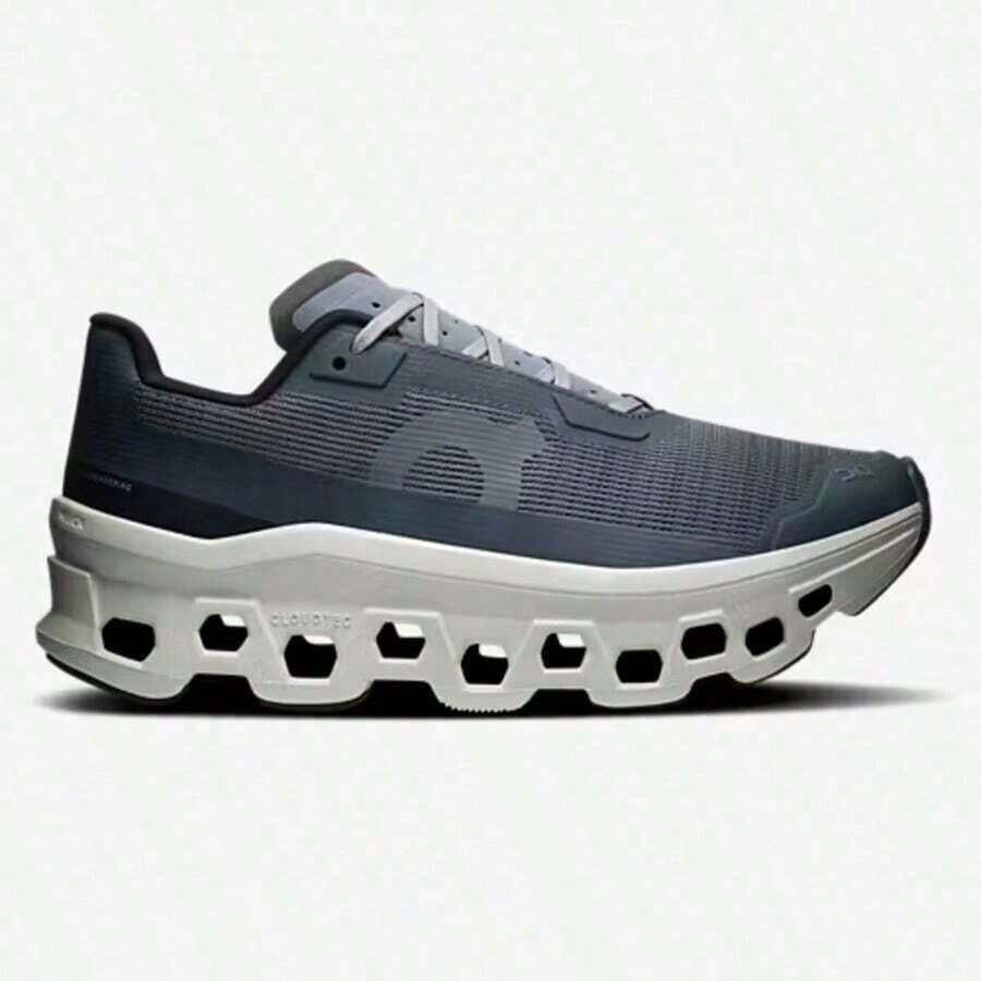 On Cloudmonster Void Limited Edition Unisex Low-Top Sports Casual Shoes For Comprehensive Training And Running Extensiones Mac - màu đen - Xem 1
