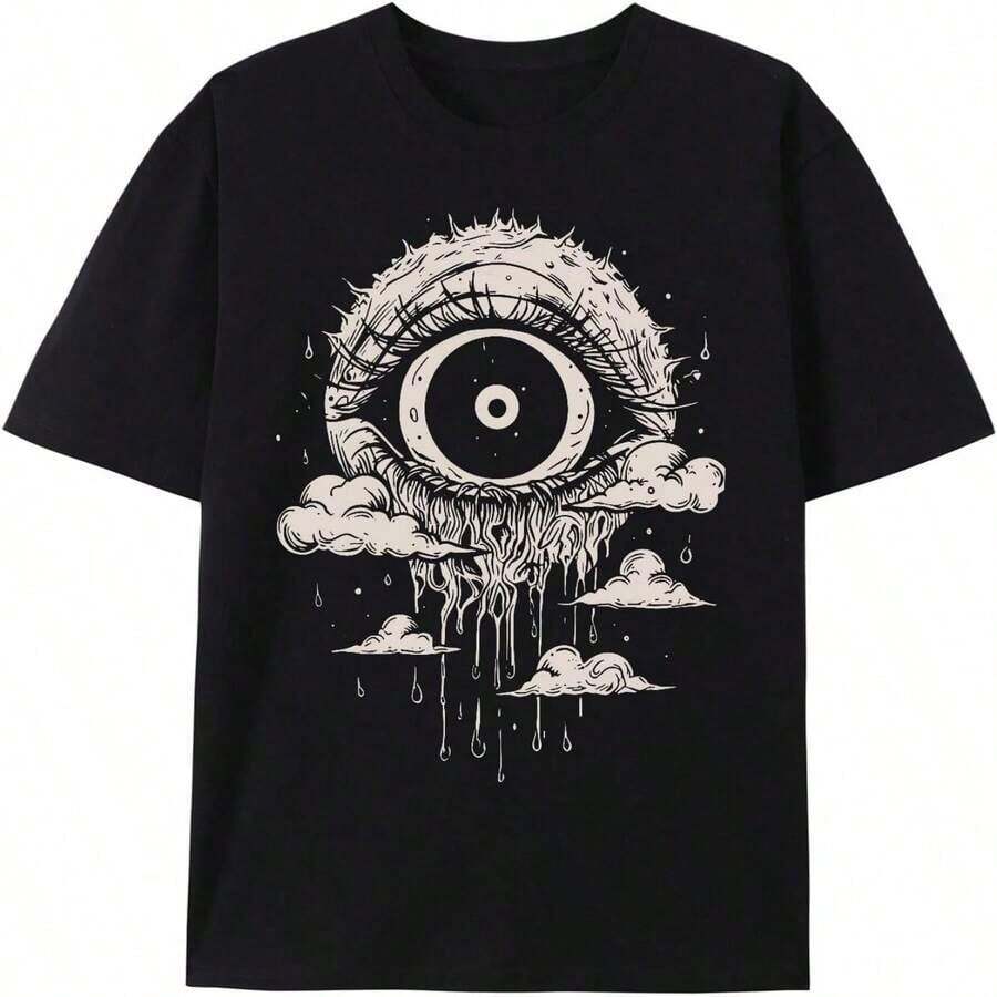 Mother GiftsWeirdcore Dreamcore Oddcore Surreal Cartoon Aesthetic Premium Tri-Blend T-Shirtgoing Out Outfits - Đen 3 - Xem 1