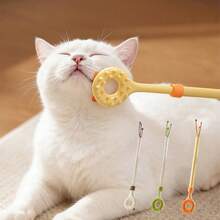 New Retractable Pet Scratching Stick, 2-In-1 Cat Toy & Scratcher - View 1