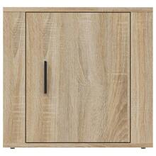 vidaXL Nachttische 2 Stk. Sonoma-Eiche 50x39x47 cm - Braun - Übersicht 6