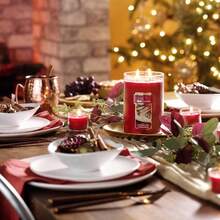 Vela en Tarro Grande, Canela, Candelas, Rojo, Large 2-Wick Tumbler Candle - por defecto - Ver 2
