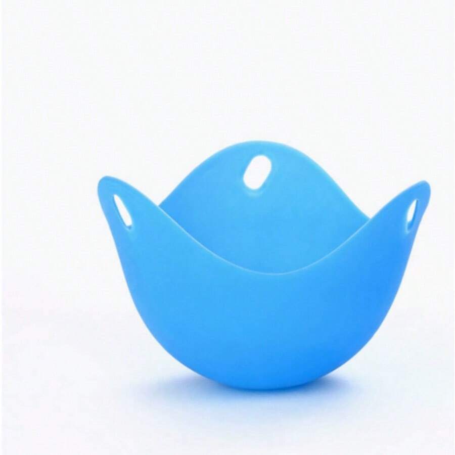 Dụng cụ luộc trứng bằng silicon, khay hấp trứng chịu nhiệt chống dính, dụng cụ nhà bếp gia dụng, hàng có sẵn - Nhiều màu - Xem 1