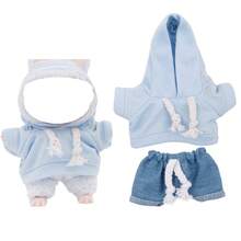Set Hoodie dan Jeans Lucu, Untuk Labubu, Hadiah Liburan/Ulang Tahun (Tidak Termasuk Boneka Plush) - MultiWarna - View 2