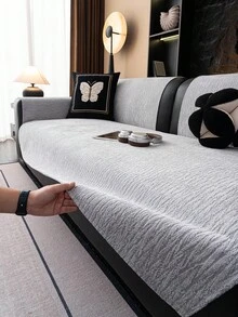 SANMOSPIN 1pc Minimalist Waterproof Sofa Cover, Comfortable Sofa Pad For Home, Bedroom, Living Room, Office, Suitable For All Seasons - Multicolor - View 12