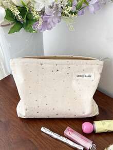 MEYOU FAIRY AGG, Star, Small And Fresh Size Makeup Bag For Women, Inner Bag, Portable Travel Wash Bag, Handbag, Versatile Skincare Storage Bag, Student Pencil Case, Women's Sanitary Napkin Storage Bag, Gift For Mom And Girlfriend - Multicolor - View 12