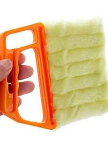 1pc Reusable Window And Blind Cleaning Brush With Washable Duster - Easily Clean Venetian Blinds, Air Vents, Louvers And Tight Spaces, Machine Washable, Suitable For Home, Bathroom And Kitchen Surfaces - Multicolor - View 9