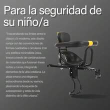 Front Seat For Universal Children's Bicycle - Black - View 3