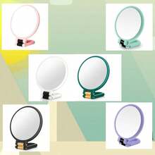 50X Handheld Magnifying Glass With 1X/50X Magnification, 360 Degree Rotatable Portable Makeup Mirror, Adjustable Mirror, Suitable For Makeup, Skincare, Beauty And Trimming Beard, Available In Multiple Colors - Multicolor - View 4